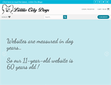 Tablet Screenshot of littlecitydogs.com